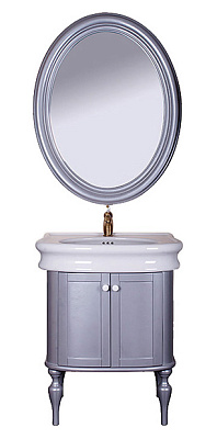 Тумба с раковиной Tiffany World Palermo 7701 grigio perlato