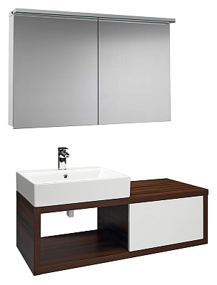 Тумба с раковиной Dreja Storm 120 Kube L