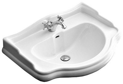 Тумба с раковиной Tiffany World Sofia 7650/2 bianco puro