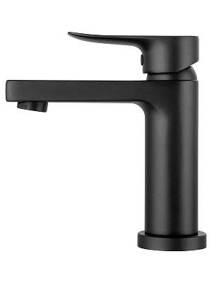 Смеситель для раковины WONZON & WOGHAND Blend, Черный матовый WW-A40222-MB