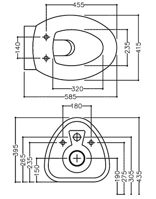 Унитаз Jaquar Fusion FSS-WHT-29951