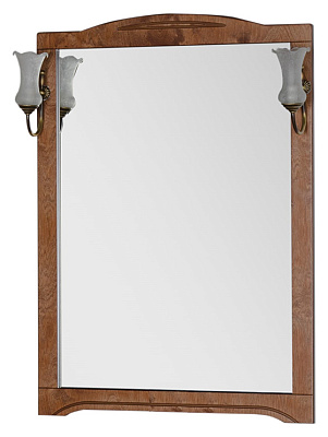 Зеркало Aquanet Луис 80 NEW темный орех