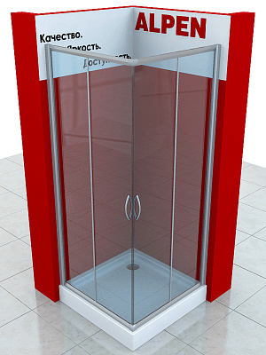Душевая шторка ALPEN A320-90