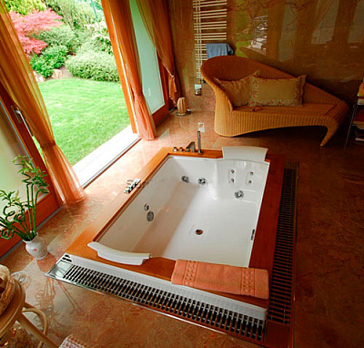 Акриловая ванна Jacuzzi Aura Plus