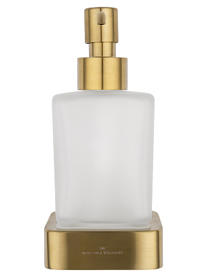 Дозатор мыла WONZON & WOGHAND LOTTE, Брашированное золото WW-8333-BG