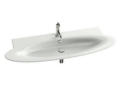 Мебель для ванной Jacob Delafon Presquile 130 белый бриллиант 2 ящика