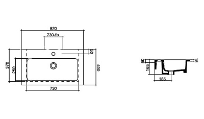 Раковина Disegno Ceramica Mini Light 860-1