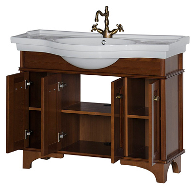 Тумба с раковиной Aquanet Николь 110