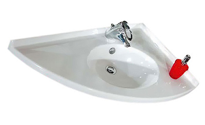 Мебель для ванной De Aqua Трио белый R фурнитура хром