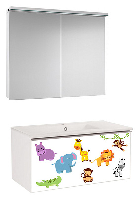 Тумба с раковиной Dreja Image 90 zoo