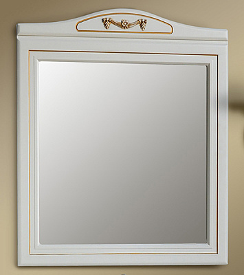 Мебель для ванной Атолл Верона 85 дорато К витрина