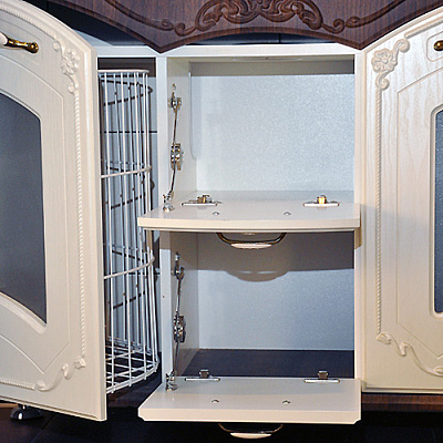 Тумба с раковиной Атолл Мастер белая