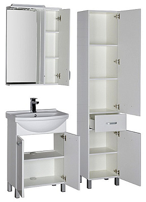 Мебель для ванной Aquanet Глория 60 белая