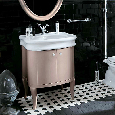 Тумба с раковиной Simas Lante LAM70 тортора глянцевый