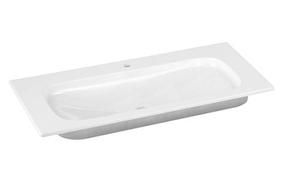 Тумба с раковиной Keuco Royal Universe белая матовая 100 см