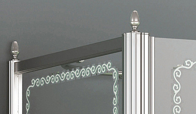 Душевой уголок Cezares Retro P1 90 CP Cr R