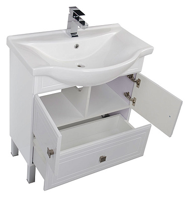 Мебель для ванной Aquanet Стайл 75 с нижним ящиком