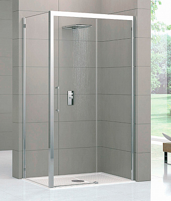 Душевая дверь в нишу Novellini Rose Rosse 2P ROSE2P136D-1K
