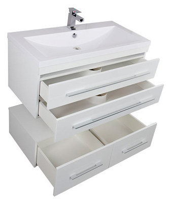 Мебель для ванной Aquanet Нота 90 белая