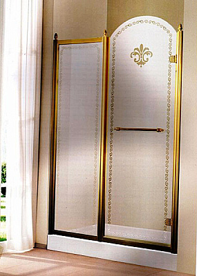 Душевая дверь в нишу Cezares Retro B11 120 CP Br R