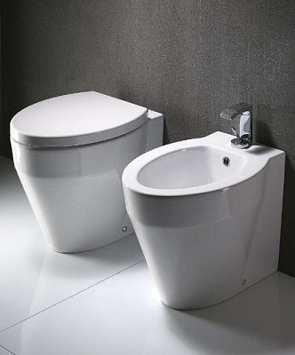 Унитаз приставной GSI Losanga 751411 белый