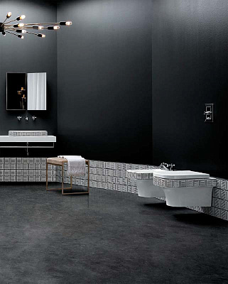 Унитаз приставной Azzurra Tulip TUVI100B1/P