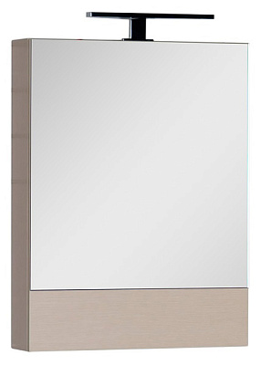 Зеркало-шкаф Aquanet Нота 50 камерино светлый дуб