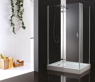 Душевой уголок Cezares Bergamo AH1 120/80 P Cr L