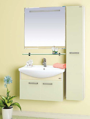 Тумба с раковиной Misty Джулия 85  подвесная