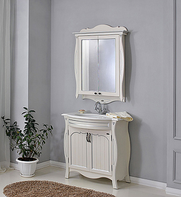 Тумба с раковиной Атолл Ривьера ivory