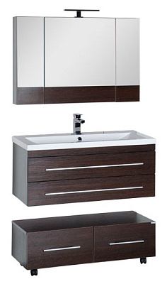 Мебель для ванной Aquanet Нота 100 венге