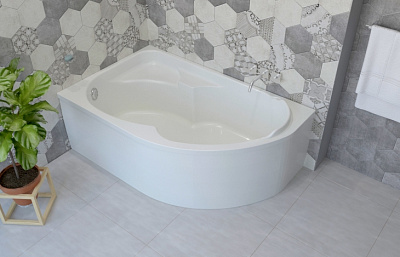 Акриловая ванна Lavinia Boho Grance Hill 170х105 3703170R