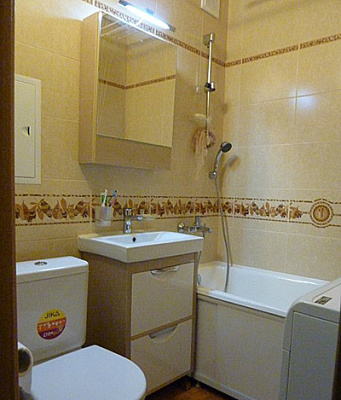 Зеркало-шкаф Aquanet Нота 50 камерино светлый дуб