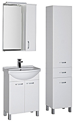 Мебель для ванной Aquanet Глория 60 белая