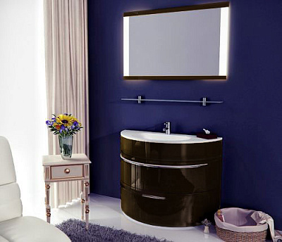 Тумба с раковиной De Aqua Эскалада 117 напольная