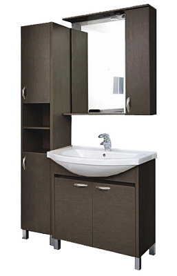 Мебель для ванной Aquanet Донна 80 венге
