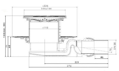 Confluo Standard Tide 4 Mask Точечный трап PESTAN