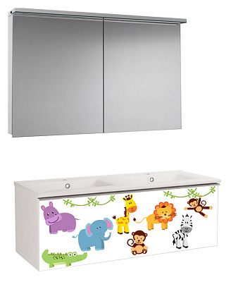 Тумба с раковиной Dreja Image 120 zoo