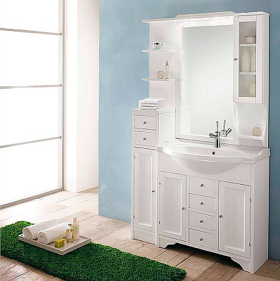 Мебель для ванной Eban Eleonora Modular 107 R белая