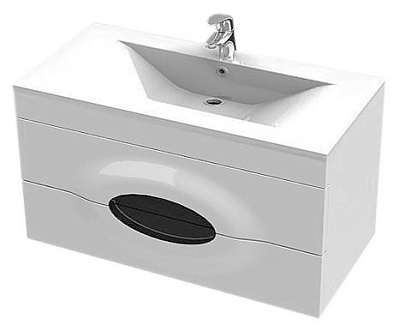 Мебель для ванной De Aqua Виктория 80 белая