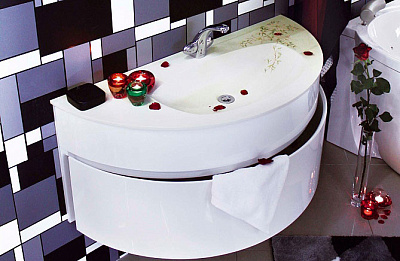 Мебель для ванной De Aqua Эскалада 117  без ручки