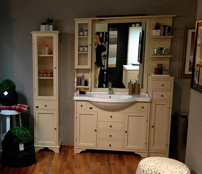 Мебель для ванной Eban Eleonora Modular 130 L белая