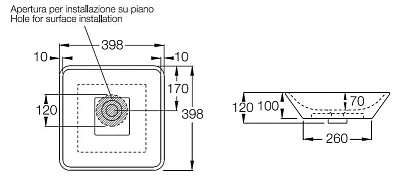 Рукомойник Hatria Happy Hour 10.00