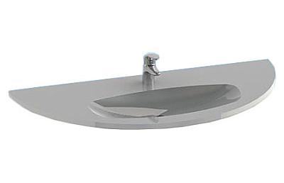 Тумба с раковиной De Aqua Эскалада 117 напольная