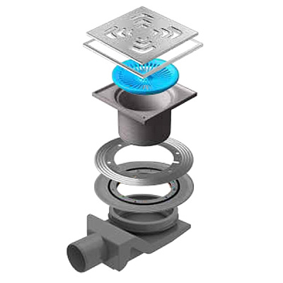 Confluo Standard Square 4 Mask Точечный трап PESTAN