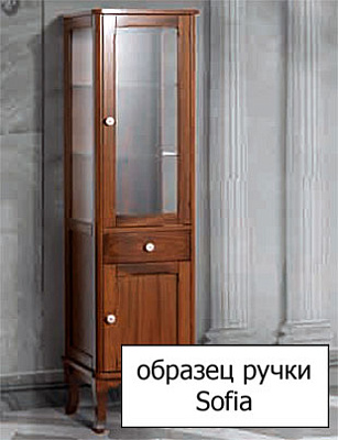 Шкаф-пенал Tiffany World Sofia 4219 bianco puro DX