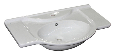 Мебель для ванной Атолл Барселона 295 белая с медью