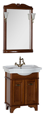 Тумба с раковиной Aquanet Николь 70