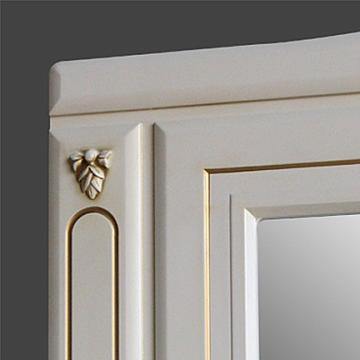 Мебель для ванной Атолл Верона 85 дорато К витрина