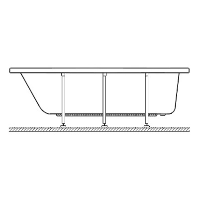 Ножки для ванны VitrA Neon 59990251000 (150/160/170x70 см)